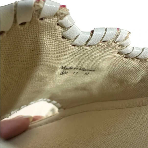 Jack Rogers Women’s Palmer Slide Espadrille Pink White - Picture 7 of 7